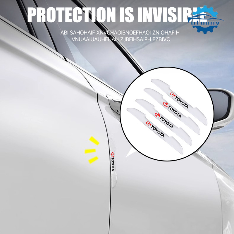 UTUONY รถประตู Anti-collision Strip รถขอบประตูสติกเกอร์ป้องกันรูปลักษณ์ที่ไม่มีการเฉื่อย