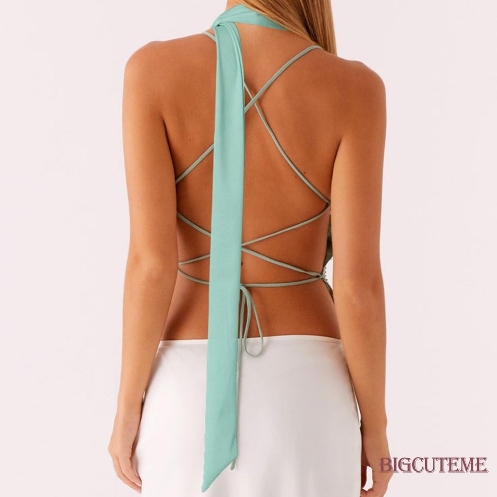 []-ผู้หญิงเปลือยเลื่อมลูกปัดดอกไม้เย็บปักถักร้อยคอวียกทรงกับผ้าพันคอเค้นคอ - รูปที่ 6