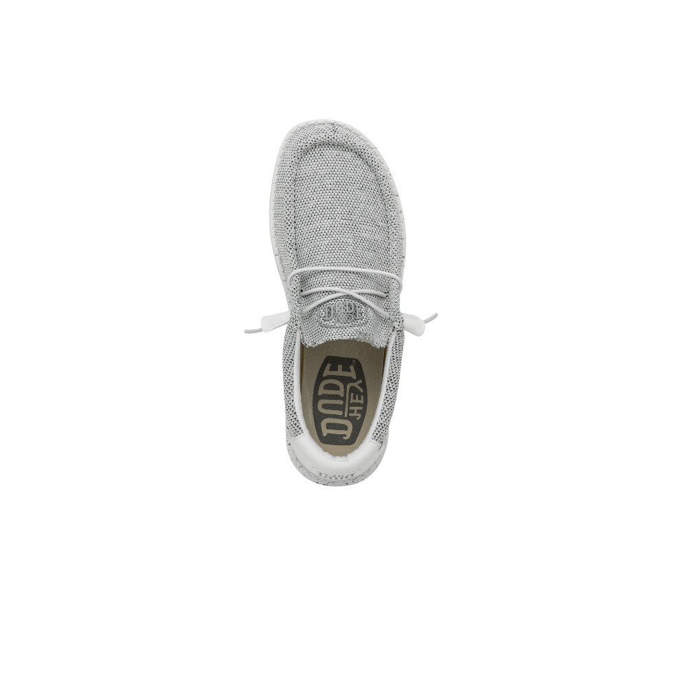 HEYDUDE รองเท้าลำลองผู้ชาย WALLY SOX รุ่น 40019-1KA - STONE WHITE