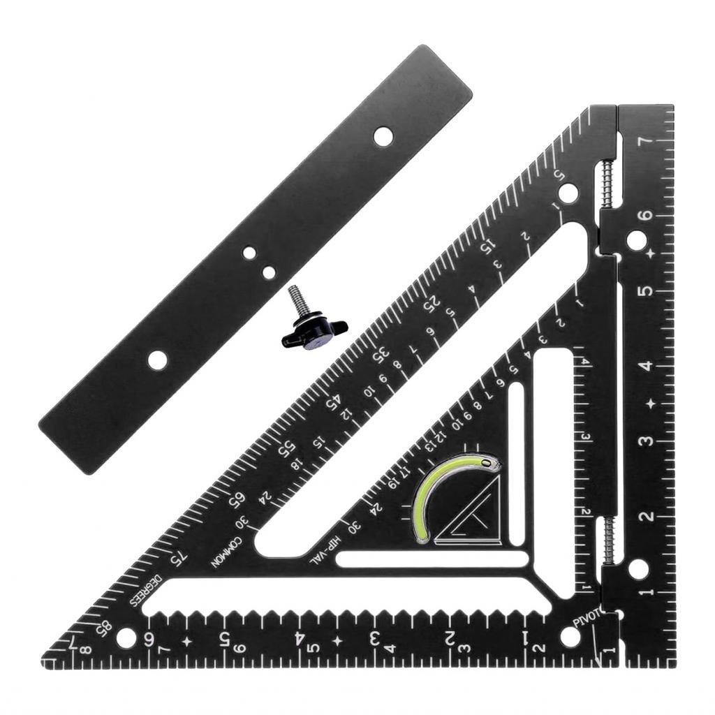 Rafter Square Tool Scale Precise สำหรับการก่อสร้าง