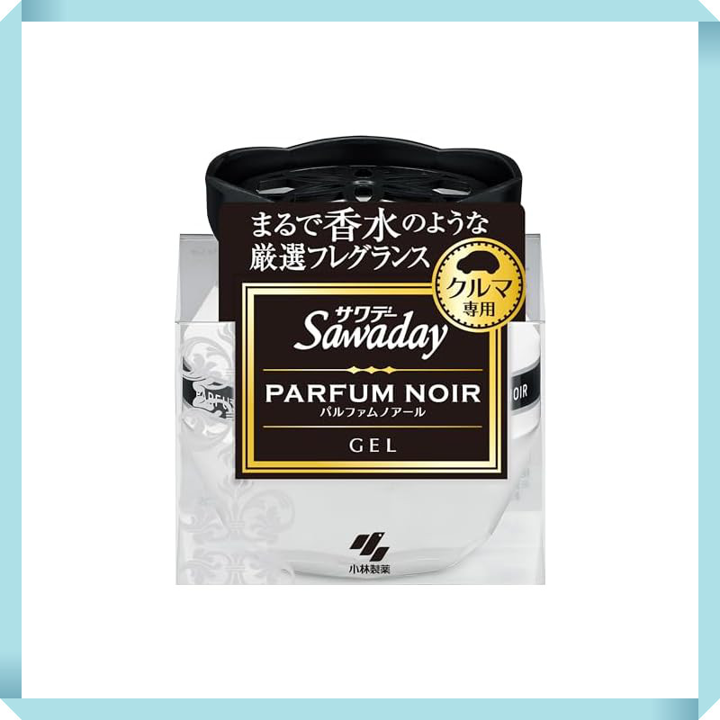 Sawaday Car Noir Perfume Air Freshener Gel Type 90gjapan
