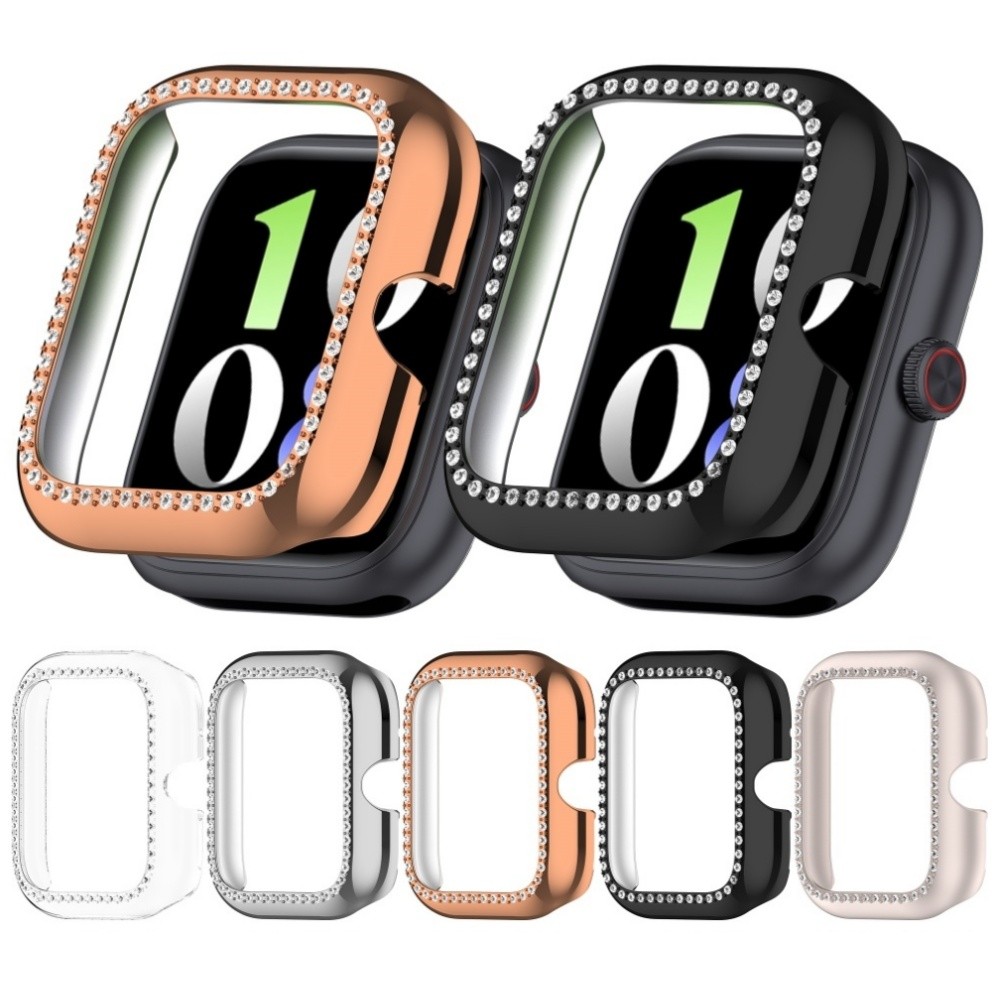 ฝาครอบเคสสําหรับ Vivo Watch GT / IQOO Watch GT กลวงออกเคสป้องกันเพชรแถวเดียว