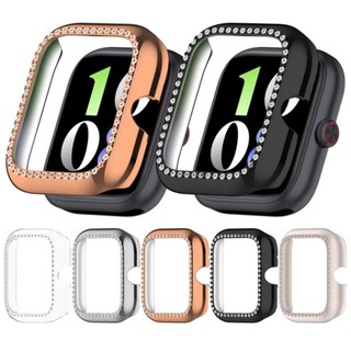 ฝาครอบเคสสําหรับ Vivo Watch GT / IQOO Watch GT กลวงออกเคสป้องกันเพชรแถวเดียว