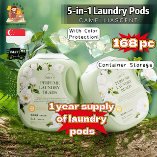 [SG] 1 Year Supply Laundry Pods Laundry Detergent Anti Bacterial Color Protection Clothes Cleaner Washing Machine