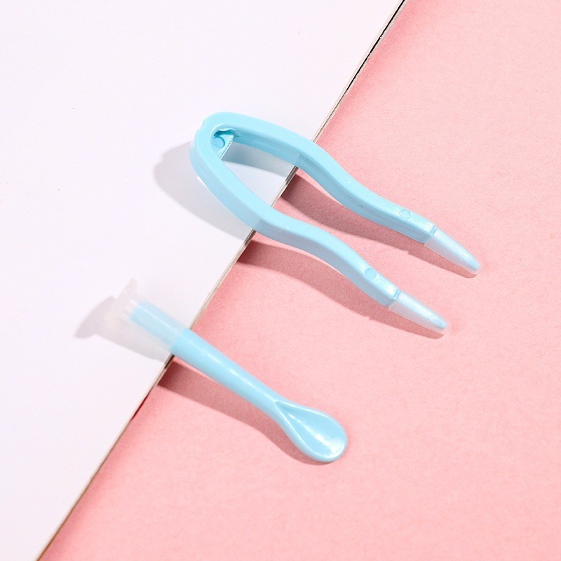 สามมิติตุ๊กตาคอนแทคเลนส์กรณีแบบพกพาน่ารักสาวหัวใจที่ไม่ซ้ํากันสหายคู่เครื่องสําอางนักเรียนกล่อง เฮิร