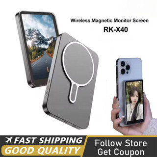 โทรศัพท์ Vlog Selfie Monitor หน้าจอแม่เหล็กการเชื่อมต่อไร้สา…