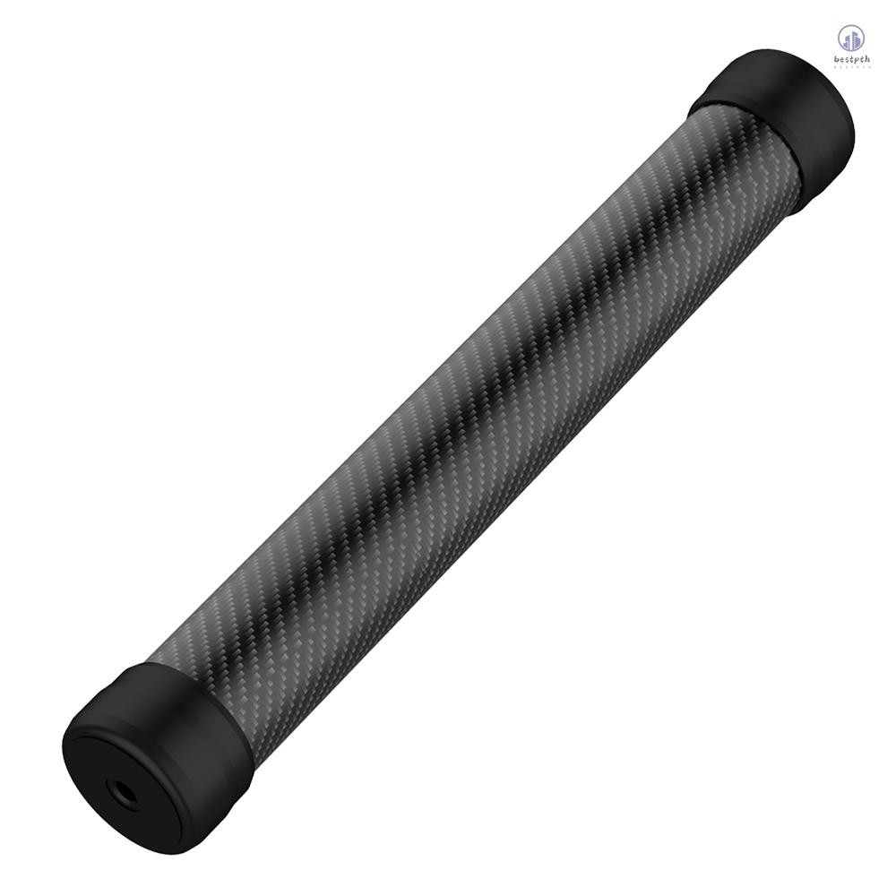 Universal Cabron ไฟเบอร์ Extension Rod 23.6 ซม.พร้อม Universal 1/4 สกรูสําหรับกล้อง Gimbal Stabilizer โทรศัพท์ Clamp Holder