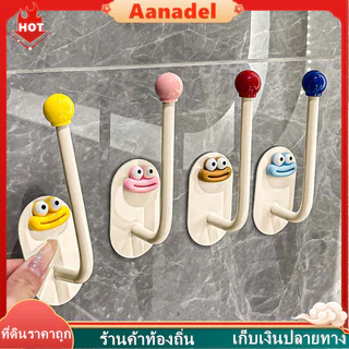 🟣AA🟣 โดปามีน ที่คาดผมชั้นเก็บห้องน้ําวงผมคาดศีรษะจัดระเบียบตะขอผมสายชั้นเก็บเครื่องประดับ ตะขอแขวน ตะขอติดผนัง หน้ายิ้ม