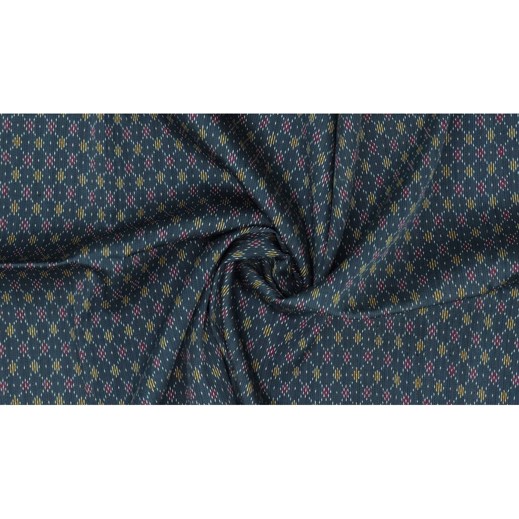 ซิ่น ผ้าไหมมัดหมี่ 3ตะกอ ขนาด 1x2เมตร ลายลูกกา สีเทา รหัส R2Q-ME-066-1220670918