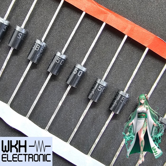 เครื่องมือชิ้นส่วน SB5150 DIODE SR5150 Schottky Barrier Rectifier ไดโอด 5A 150V 5150