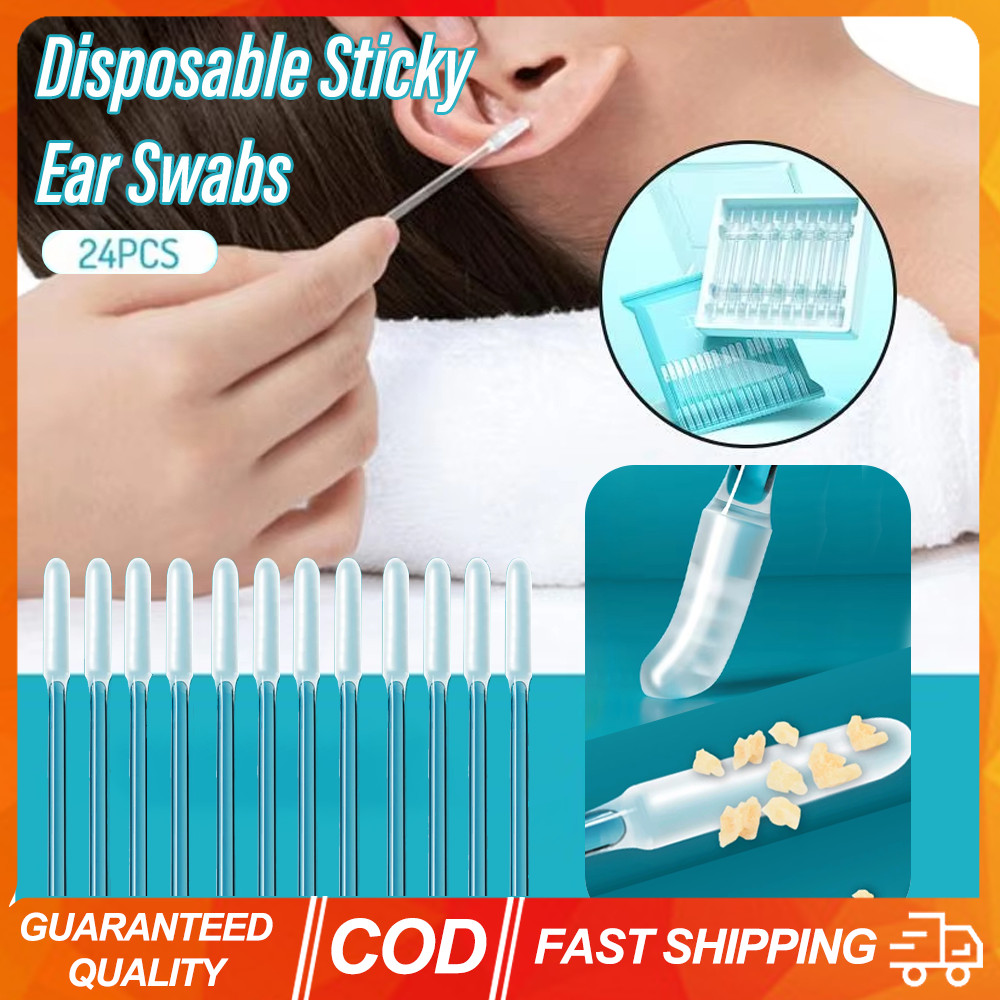 Sticky Ear Swabs ซิลิโคนนุ่มหูขี้ผึ้งเครื่องมือกําจัดReusableทําความสะอาดหู Earwax Removerสําหรับอายุมากกว่าผู้ใหญ่เด็ก