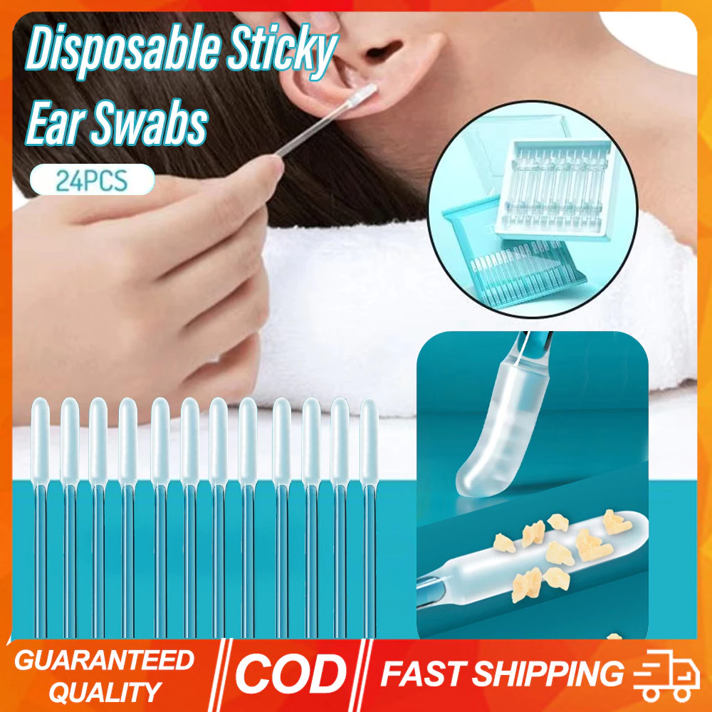 Sticky Ear Swabs ซิลิโคนนุ่มหูขี้ผึ้งเครื่องมือกําจัดReusableทําความสะอาดหู Earwax Removerสําหรับอายุมากกว่าผู้ใหญ่เด็ก