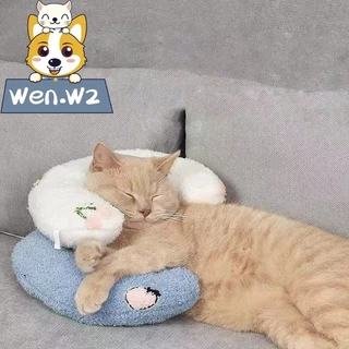 wen.W2 หมอนอิงสัตว์เลี้ยง ใยสังเคราะห์100% หมอนแมว สุนัข ซักทำความสะอาดได้