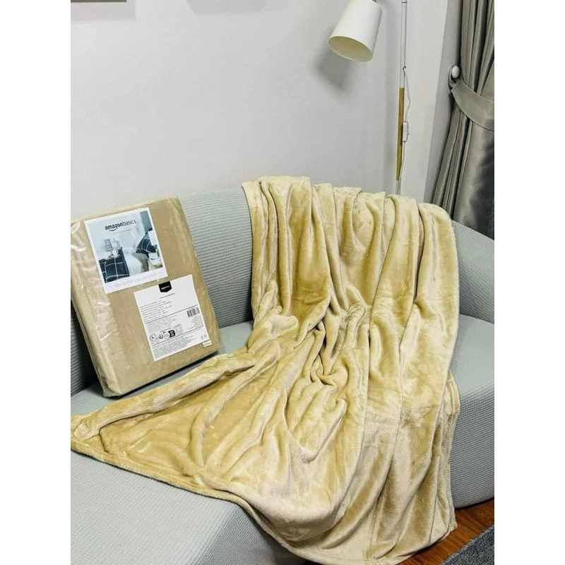 ผ้าห่มเดี่ยวสํานักงาน ตุ๊กตากํามะหยี่โยน Blanke 127X153cm