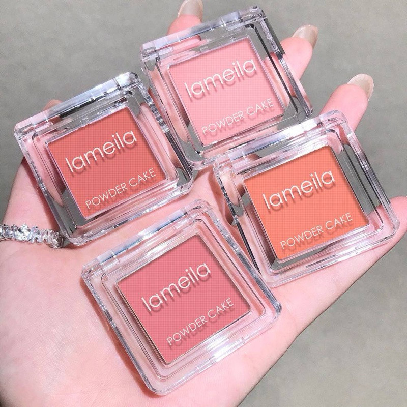 NO.3591 บลัชออน เนื้อแมท โทนสีสวย เนื้อละเอียด สีชัดบางเบา กันน้ำ ติดทน