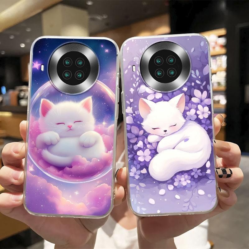 สําหรับ Cubot หมายเหตุ 20 Pro Cubot P60 กรณีปกหลังหรูหราโปร่งใสซิลิโคนกันกระแทกปลอกโทรศัพท์สําหรับ C