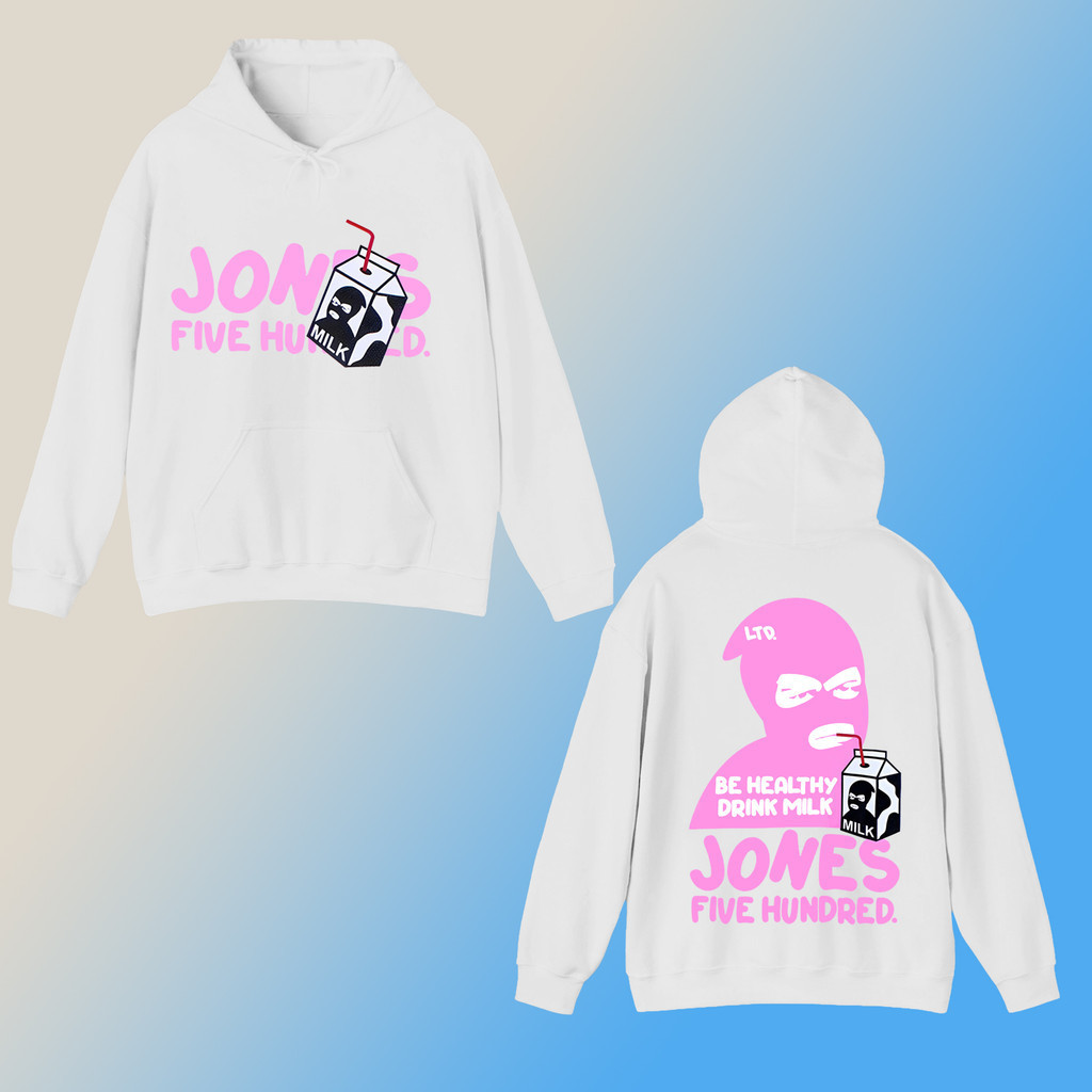 HOT 😆ผ้าฝ้าย Hoodie😆  Unisex Hoodie JONE500 COLLECTION 198-210 เสื้อฮู้ด M-3xl