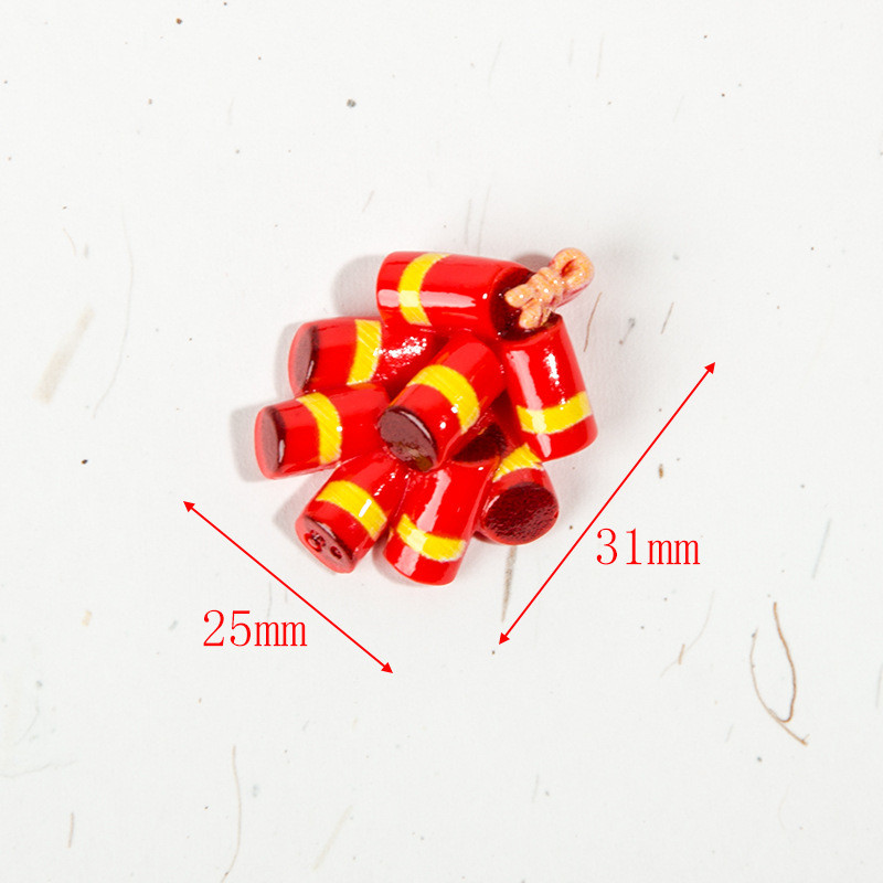 เครื่องประดับ DIY กาวครีมอุปกรณ์เรซินจี้โทรศัพท์มือถือพวงกุญแจกิ๊บติดผมแม่เหล็กติดตู้เย็นโบว์จีนปีใหม่ ราคา ถูกที่สุด ดีลบีเคเค แกลเลอรีภาพที่ 6