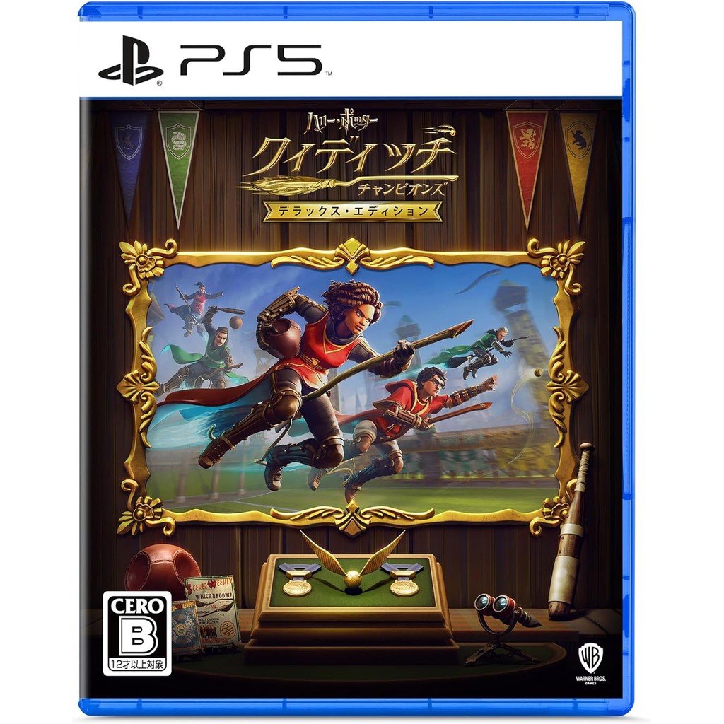 แผ่นเกม💿 Ps5 Harry Potter : Quidditch Champions [Deluxe Edition]  | แท้มือ1 🆕 | Zone2 ญี่ปุ่น 🇯🇵 (เป