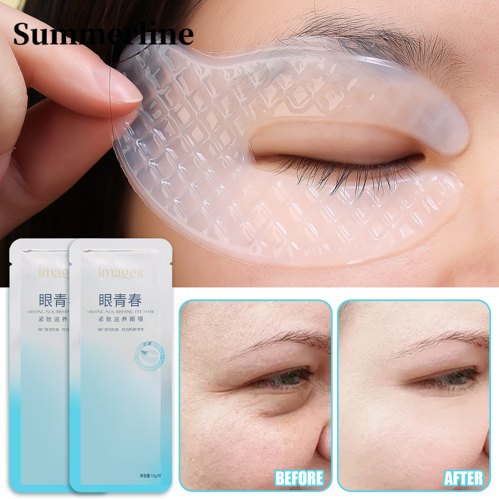 Collagen Eye Mask Anti Dark Circles Eyes Bag Remover - Hydrolyzed Niacinamide Facial Beauty Cosmetics