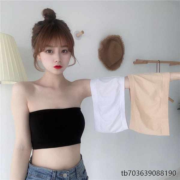 เสื้อเกาะอก ชุดชั้นในแบบไม่มีสาย, ท็อปหลังความงามของเด็กนักเรียน, ชุดชั้นในผ้าพันคอ, ป้องกันแสงเปล่า, หน้าอกเล็ก, ชุดด้านในและด้านนอก, หน้าอกห่อไหล่เดียว