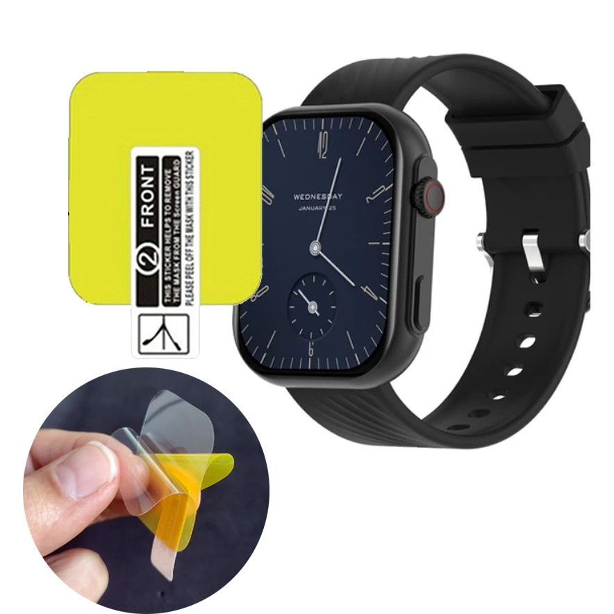 Colmi P20 P28 P30 Plus หน้าจอนาฬิกาสําหรับฟิล์มสําหรับ COLMI P78 P81 P71 P20 นาฬิกาฝาครอบ TPU ไฮดรอล