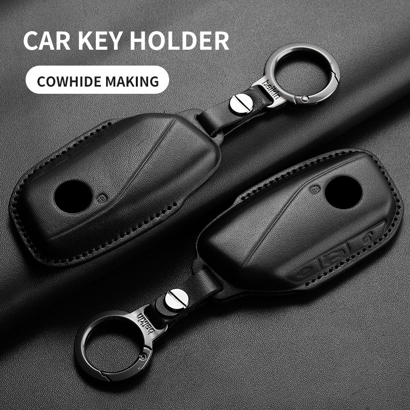 หนังรถ Remote Key สําหรับ BMW 7 Series G70 G09 XM U06 G81 M3 2023 I7 X7 G07 LCI IX I20 X1 U11 Protec