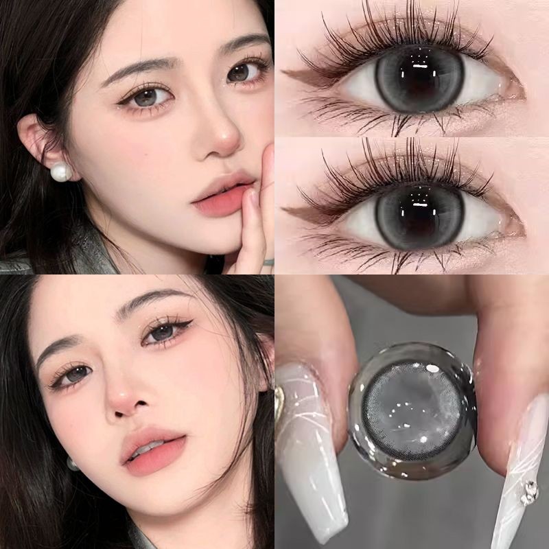 （COD）-100~-600 คอนแทคเลนส์สีคู่ขนาด คอนแทคเลนส์ คอนแทคเลนส์สี คอนเทค เลนส์ คอนแทคเลนส์ mini คอนแทคเลนส์รายวัน 14.0mm/14.5mm 065