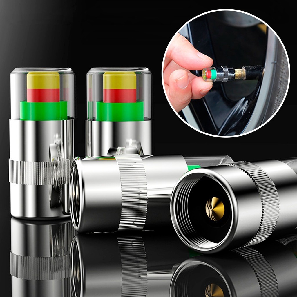 Tesco 1 ชิ้น จุกลมเช็คแรงดัน จุกลม มีที่วัดความดันลม จุกปิดลมยาง แจ้งเตืนเมื่อยางลมอ่อน - รูปที่ 5