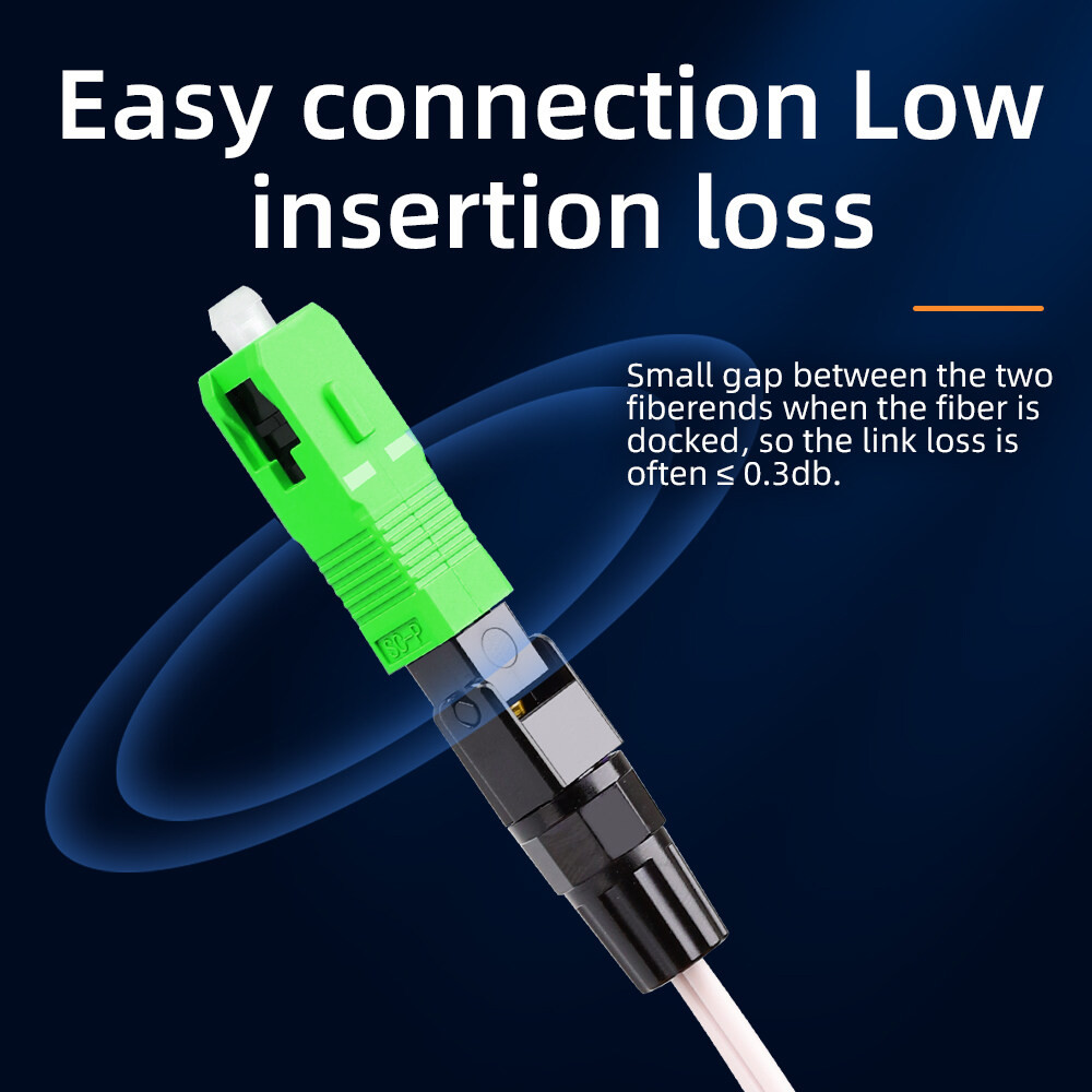 Zoerax 10CPS Fiber Cold Splicer Fiber Optic Connector SC-APC Connector FTTH ฝังหนังสายไฟ Quick Connector