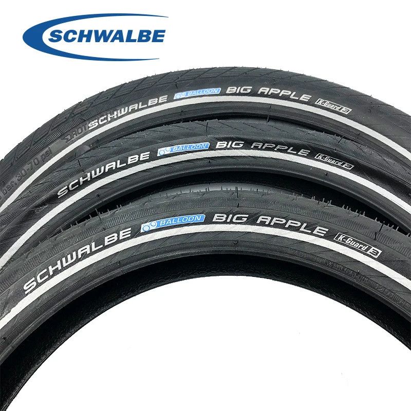 Schwalbe Big Apple 12x2.0 14x2.0 16x2.0 18x2.0 20x2.0 จักรยานยาง Ultralight Anti Punture ล้อขนาดเล็ก