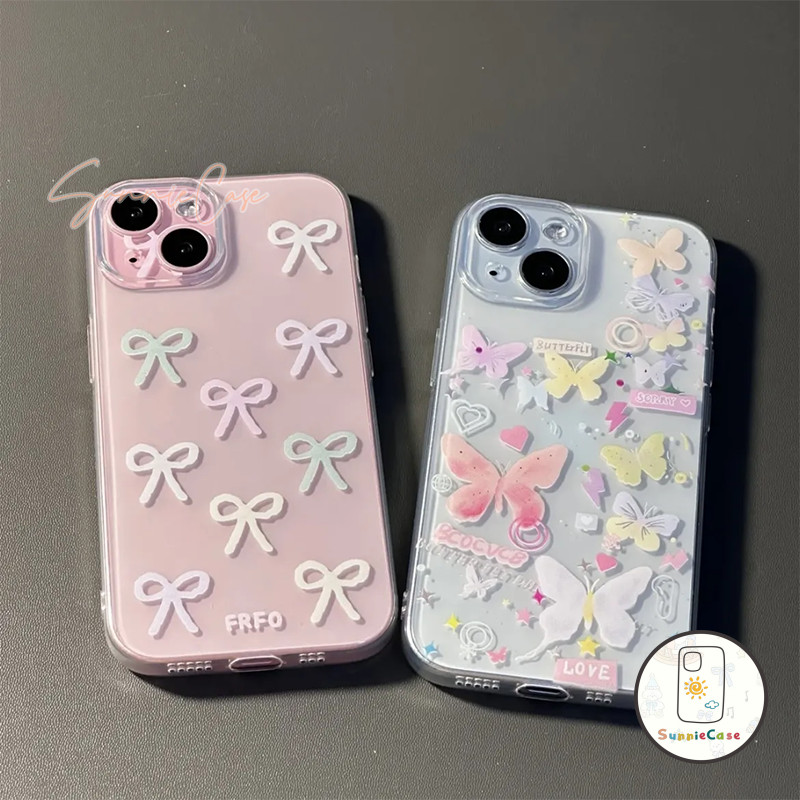 สีขนม โค้งคำนับ สำหรับ Samsung A06 A05 A13 A03s A05S A02s A51 A55 A03 A32 A30 A52 A11 A10s A15 A35 A