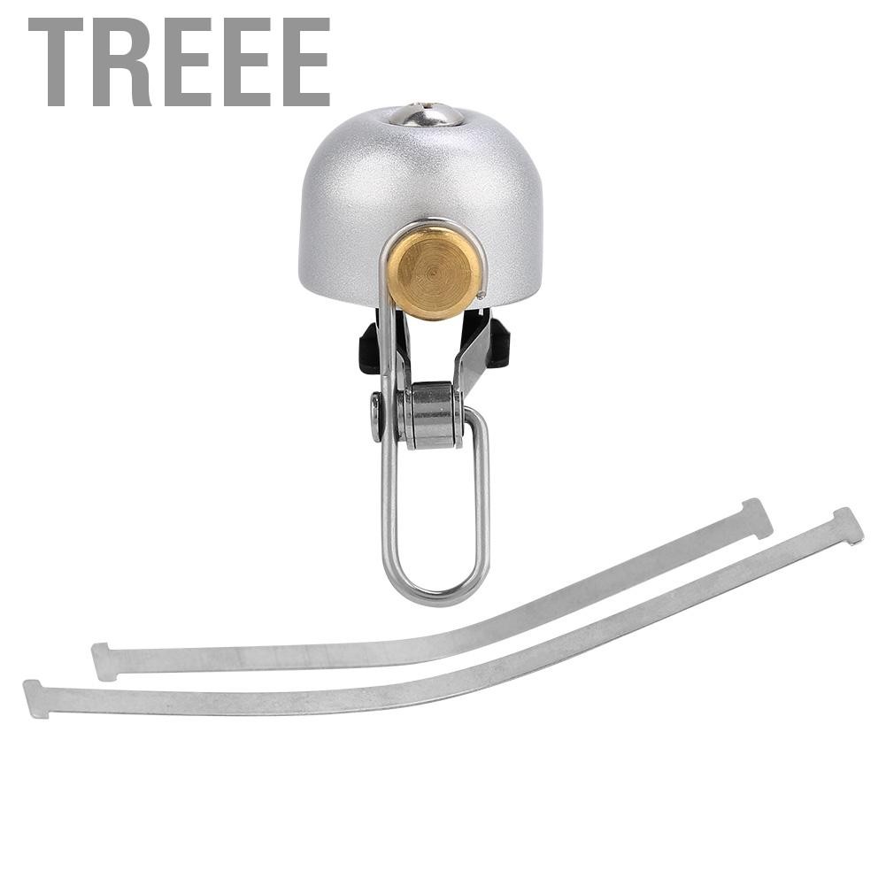 Treee 4สีทนทานแหวนกระดิ่งจักรยานHandlebarขี่จักรยานเสียงปลุกชิ้นส่วนจักรยาน