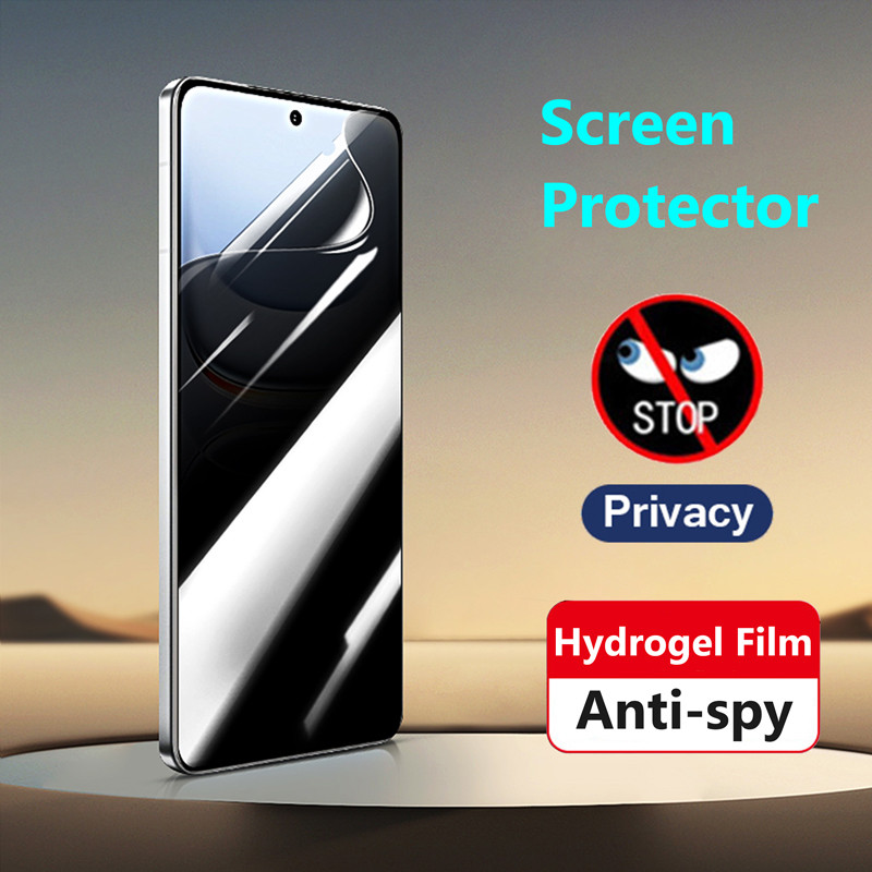 Anti Spy Hydrogel ฟิล์มสําหรับ vivo iQOO 13 12 11 10 Z9s T3 Pro Z9 Turbo Plus Lite Z9x Z8x Z8 V40e 9