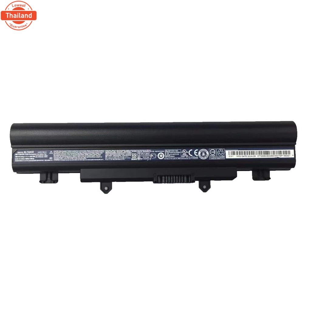 Suitable for ACER E15 E5-471 421 571 AL14A32 TMP256 notebook battery flat bottom