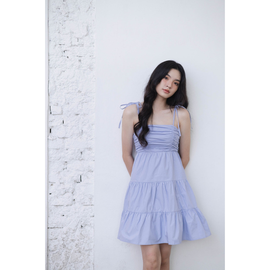 PARISA LAYERED DRESS [ LILAC ]