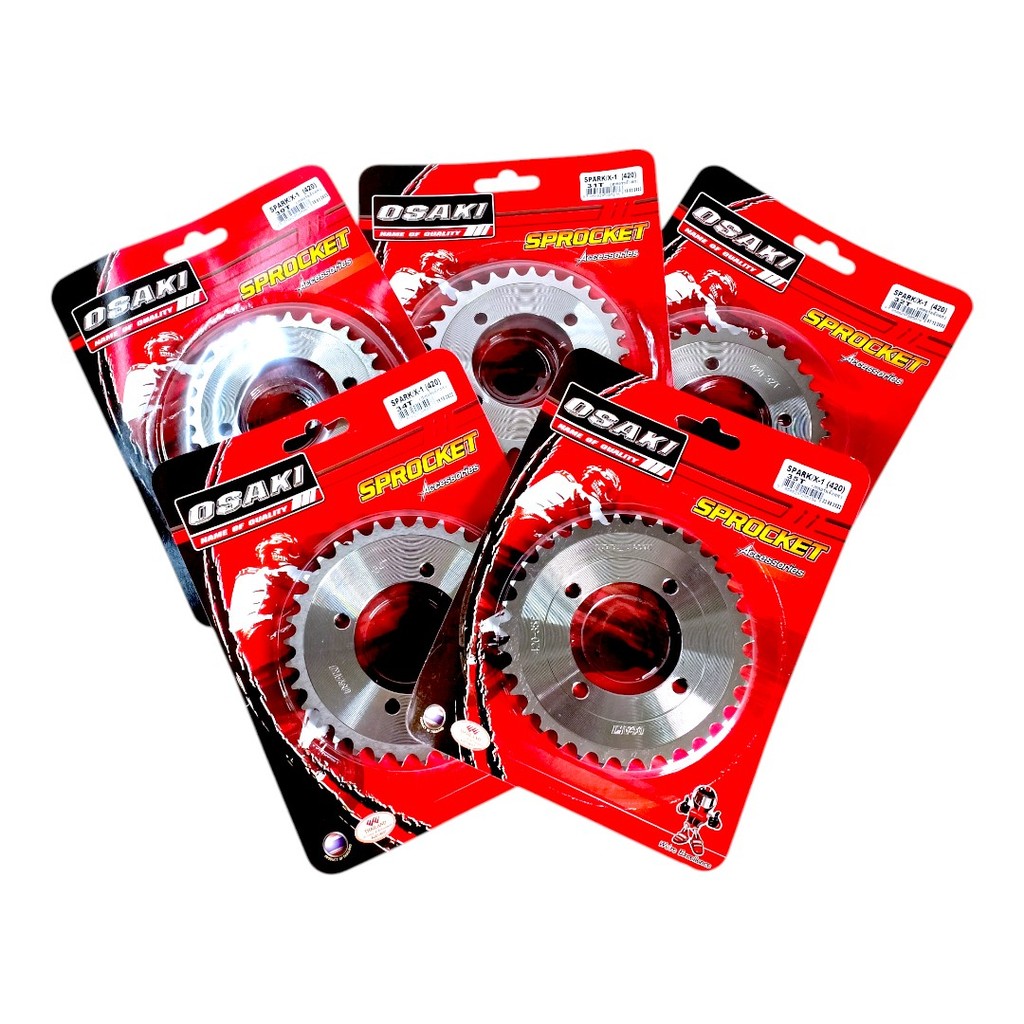 OSAKI (420) สเตอร์หลัง TZR-150 สเตอร์เลส หลัง สเตอร์ ทีแซดอาร์-150   ของแท้ แข็งแรง ทนทาน รับแรงกระชากได้ดี - รูปที่ 3