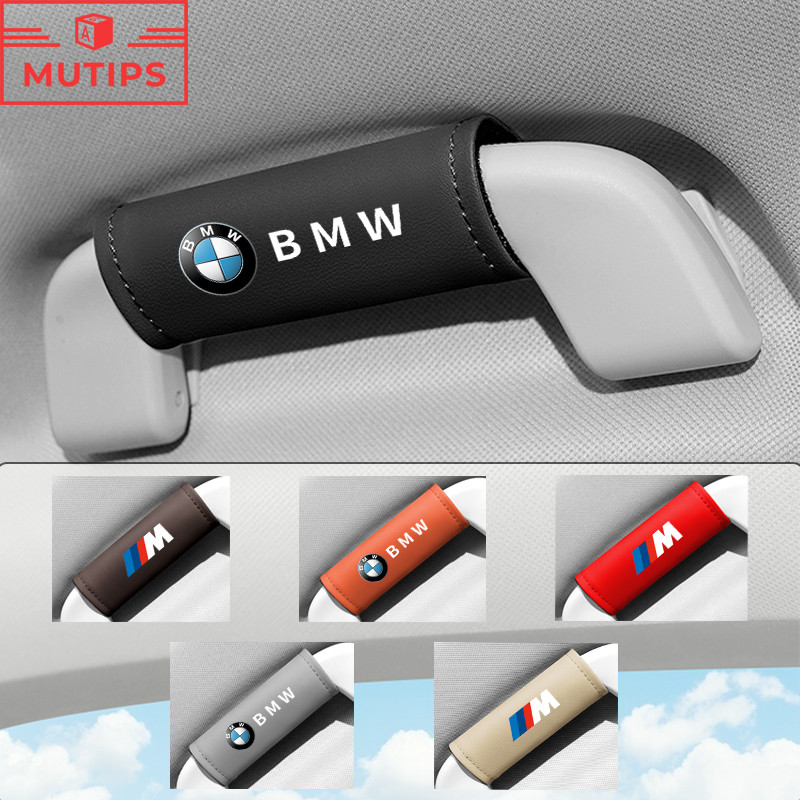 Bmw ฝาครอบมือจับประตูรถยนต์ ปลอกสวมหุ้มราวจับ มือจับหลังคา ฝาครอบป้องกันs สําหรับ G20 F10 E46 F30 E3