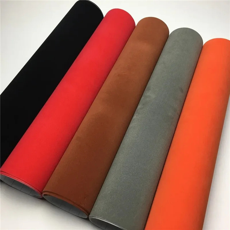 Suede Vinyl Wrap Velvet Vinyl Wrap Film Car Wrapping Sheet Sticker Bubble Free For Car Wraps Vehicle