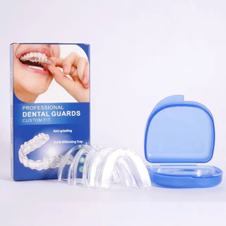 เครื่องมือจัดฟันซิลิโคน Dental Protector ช่วยให้นอนหลับ ลดการนอนกรน การกัดฟัน การออกแบบที่เงียบ (สองรูปแบบ)