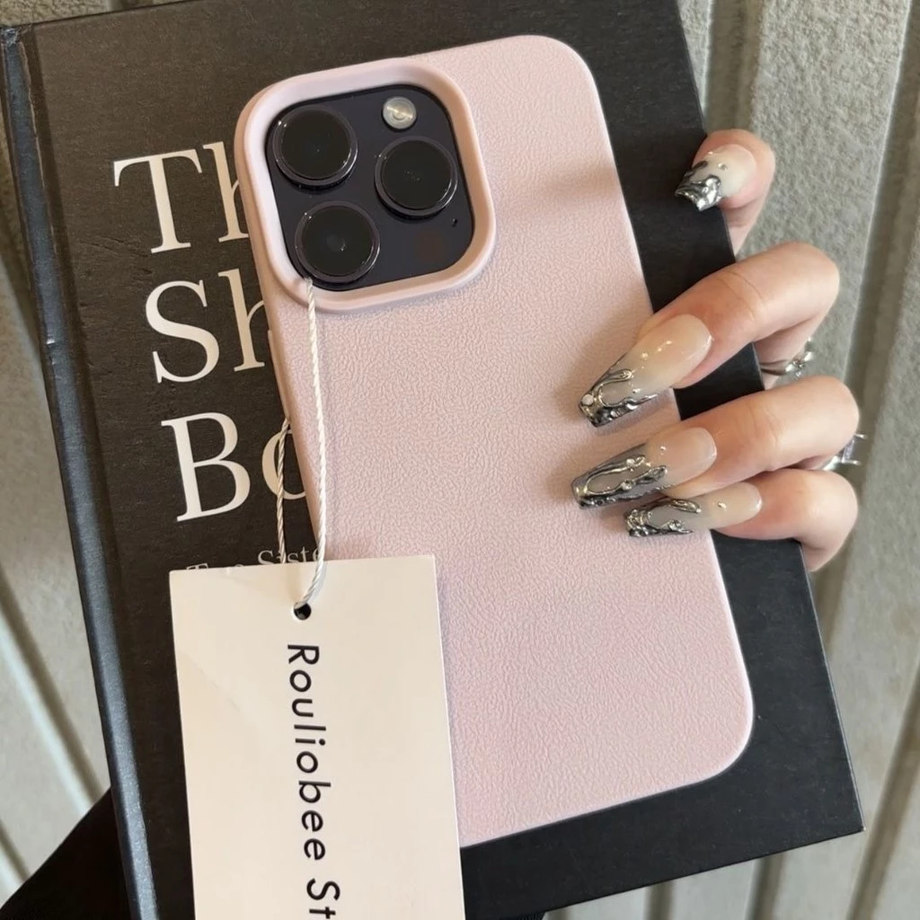 เคสโทรศัพท์ for เคสไอโฟน 13 iPhone 16 15 11 14 12 Pro Max 15 14 Plus XR XS Max 16 Pro เคสซิลิโคน กันเปื้อน ลายลิ้นจี่ thumbnail 5