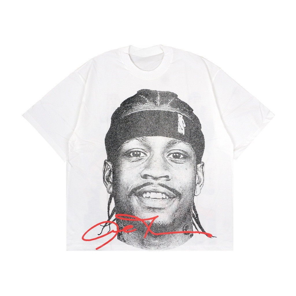 ALLEN IVERSON OVERSIZE TSHIRT สีขาว