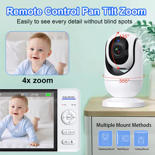มีส่งด่วน Baby Monitor กล้องเบบี้มอนิเตอร์ กล้องวงจรปิด ใช้งานง่าย เบบี้มอนิเตอร์ สนทนาผ่านกล้องได้