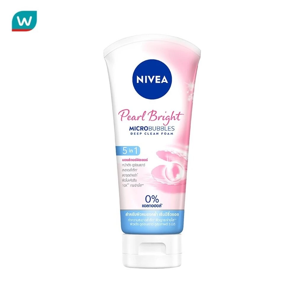 Nivea นีเวีย โฟม เพิร์ล ไบรท์ 5อิน1 มอยส์เจอร์ ฟิลเลอร์ 100 กรัม