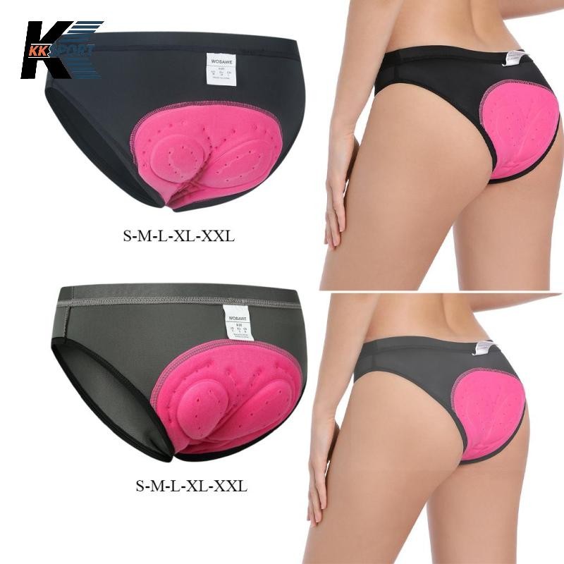 [KKSPORT] ชุดชั้นในปั่นจักรยานเบาะผู้หญิง 3D Padding Bike Biking Shorts ชุดชั้นใน