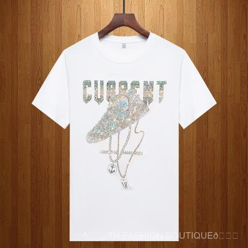 Street Wear Summer All-Match Heavyweight เสื้อยืดแขนสั้นผ้าฝ้ายแท้ Satisfy All Your Img