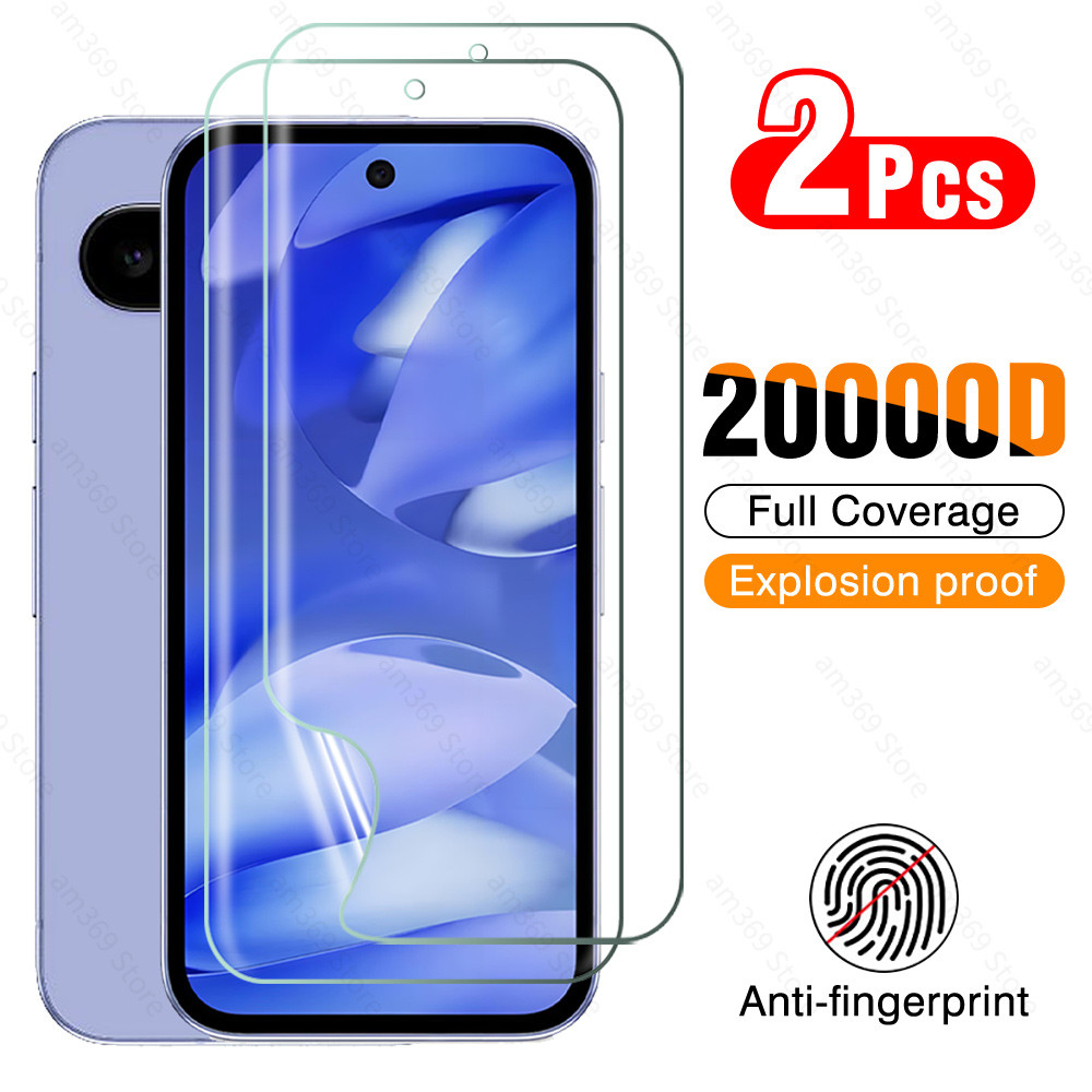 2 ชิ้นฟิล์มHydrogelไม่ใช่แก้วสําหรับGoogle Pixel 9A Soft Screen Protectorฟิล์มGogle Pixel9a 9 9 Pro 