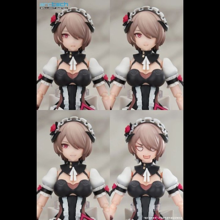[WITH BONUS] ARCTECH ACTION FIGURE 1/8 RITA ROSSWEISSE: DARK ROSE - HONKAI IMPACT 3RD