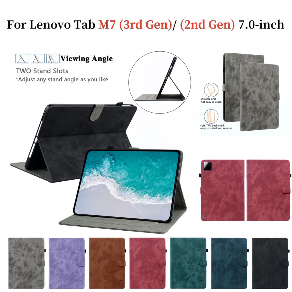 สําหรับ Lenovo Tab M7 (3rd Gen) (2nd Gen) 7.0 นิ้ว TB-7306F,TB-7306X TB-7305F 7305X,TB-7305I คุณภาพส