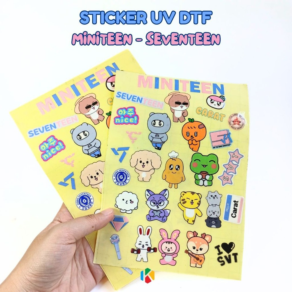 Miniteen Seventeen DTF UV Sticker